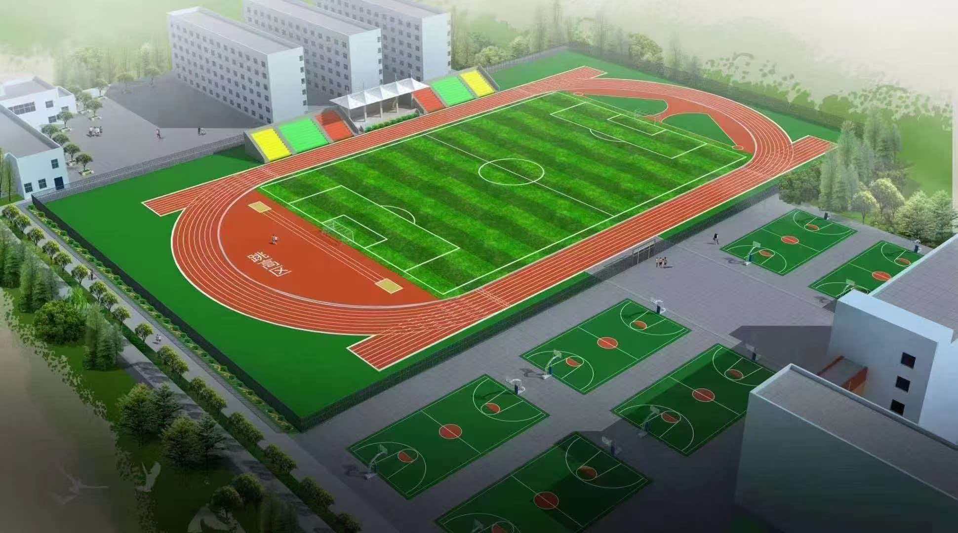 宣城市学校运动操场塑胶跑道 - 推荐